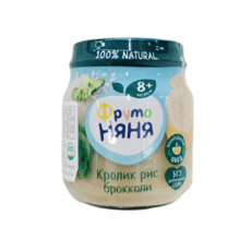 FRUTO NYANYA rabbit meat 프루토냐냐 이유식(토끼고기) 100g 1개, 토끼고기
