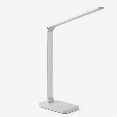 더초이스토어 5색 LED 스탠드(실버) 책상스탠드