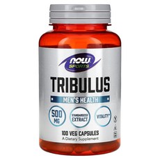NOW 스포츠 트리뷸러스 500mg 100정 남성 테스토스테론부스터 사포닌, 1개