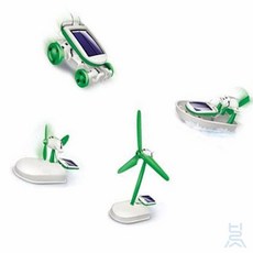 바름소 창의력장난감 IQ사이언스 태양광 교육 조립 완구 6in1 SOLAR 6Kit