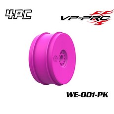 VP RC 핑크 블랙 향상시킵니다 부품을 화이트 견인력 후방 나일론은 옐로우 버기, 1) Pink Rim 4PC