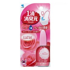 고바야시 한방울 쇼슈겐 화장실용 스위트로즈향 20ml 변기 탈취 냄새제거, 1개