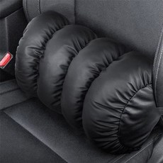 운전자세 허리쿠션 차량전용 등받이형 의자호환 밀착설계
