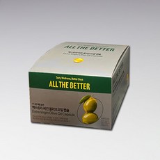 올더베러 엑스트라 버진 올리브오일 캡슐, 1박스, 30회분