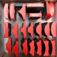 따뜻한잡화점 핸디형 수동샌더 20PCS 핸드사포 사포