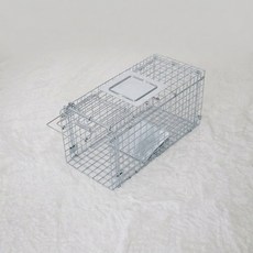 포획틀 구조망 동물구조 길고양이 뉴트리아 포획망, 실버, 1개