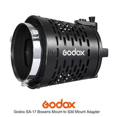 三重 大人氣 公司貨 Godox 神牛 SA-17 保榮口轉接筒 轉接環 需搭配 SA-P, 1個