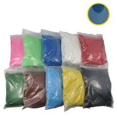 제삼오스토어 색모래 1kg 남색 다채로운색 미술색 추석선물 모래놀이세트