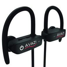 AVAZI 무선 이어버드 프리미엄 품질 스포츠 IPX7 방수 무선 스포츠 블루투스 헤드폰 풍부한 베이스 HiFi 스테레오 인이어 이어폰 7-9 시간 킨들 달리기 헬스, AVAZI 무선 이어버드, 프리미엄 품질 스포츠 IPX