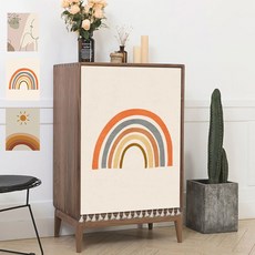 가림막천 선반 수납장 가리개 주방 가림 커튼 커텐