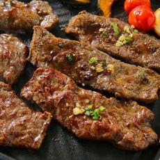 김선영 조리기능장 국내산 포천식 소등심 이동양념구이, 1개, 350g