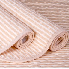 【有機棉】純棉隔尿墊 寶寶隔尿墊 嬰兒換尿布墊 全棉隔尿墊 可機洗 防測漏, 1個