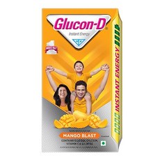 Glucon-D Mango Blast Glucose Powder (1kg Refill)| Tasty Mango Flavoured Glucose Drink, 1kg, 1개