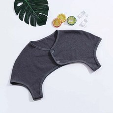 어깨 넥 목 산모 남녀는 여름 수면 방한 보호 보온 조끼 워머 잠자는 중년, AI. 그레이 노벨벳 여름 스타일