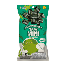kokiri 코끼리 와우 미니롤 김스낵 오리지널, 6개, 10g