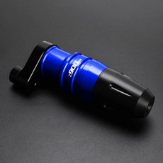 오토바이 배기 슬라이더 충돌 패드 보호대, 1개, 13. C Blue