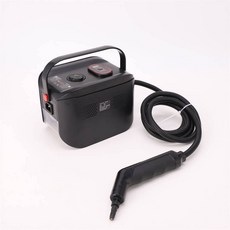 고압 스팀 청소기 주방 소파 에어컨 세척 CarSteam 청소기를위한 휴대용 가정용 스팀 청소 기계, Black, 110V, 1개