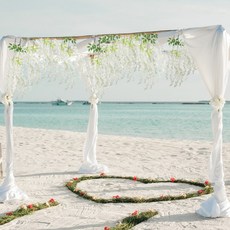 가짜 꽃 12개 조각 인공 등나무 덩굴 라타 걸이 화환 실크 꽃 홈 파티 웨딩 장식용, Pink