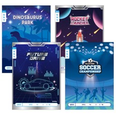 아이비스 초등1-2 남아용 알림장 넓은칸 24매 10줄 제본형 초등노트, 랜덤1개