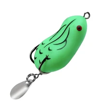 루어 베이트 개조형 블랙 스팽글 소형 개구리7g/12g래빗 프로그 바이오닉 낚시 개구리, 02 5cm 12g, 04 E