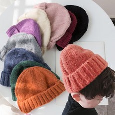 [한파특가'투에스벅 아동 알파카 골지 비니(5-8세)