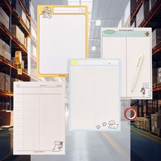 메모패드 B5 오답 단체선물 가정 수험생 휴대 국산, 슬로우베어