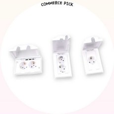 방수 콘센트 덮개 실외 빗물 보호 커버 전기 플러그 안전 캡 방진 마개 옥외 작업 커머스픽301, 1구/세로형