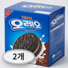 오레오 초콜릿 크림 샌드위치 쿠키, 2개, 1kg