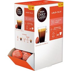 일본 네스카페 돌체구스토 전용 캡슐 레귤러 블렌드 60개입 529549, 1개
