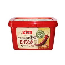 식품 (면)원조태양초고추장(해찬들 3kg), 2개, 3kg