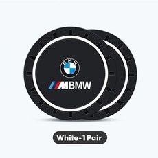 실리콘 자동차 컵 홀더 미끄럼 방지 패드 병 매트 스포츠, 1개, 3. white-2PCS