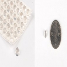 다용도 미끄럼방지 도트 논슬립 안전받침 고정 고무, 6mm (60개), 6mm (60개입), 6mm (60개)
