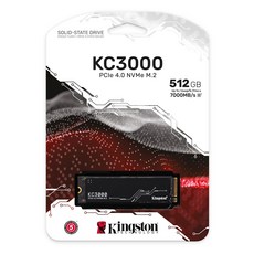 Kingston KC3000 512GB PCIe 4.0 NVMe M.2 固態硬碟