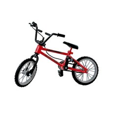 원격 제어 자동차 모델 금속 서스펜션, 1개, 15. Red bicycle