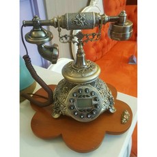 古董電話 經典復古造型 家用裝飾電話 懷舊風格擺設