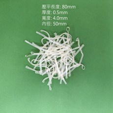 TPU環保無硫橡皮筋 No. 20*4mm寬度(0.1kg /包) 不黏/不氧化/超好用, 1個, 透明, 透明