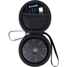 Artiphon Orba 3Orba 2Orba 및 USB 충전 케이블용 Aenllosi 하드 캐리링 케이스 버클이 있는 휴대용 전자 핸드헬드 멀티 인스트루먼트 컴팩트 정리함블랙, white