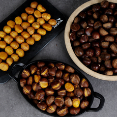 칼집약단밤 26년통관 고소달콤 구우면 톡톡 노란황금속살, 3개, 1kg