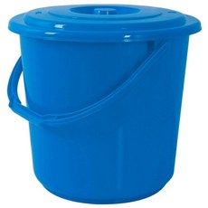 카시안 파트너 바케스 NA 플라스틱 양동이 음식물 쓰레기통 휴지통, 20L(블루), 1개