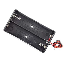 18650 배터리박스 홀더 2구 와이어형, 1개, 1개입