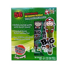 [코스트코]타오케노이 빅롤 김 스낵 168G /3G, 3g, 112개