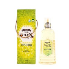 허니원 아카시아 벌꿀 튜브 1kg 1개