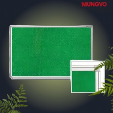 어린이집 유치원 게시판 90x120 초록색 환경판 벽부착 안내판