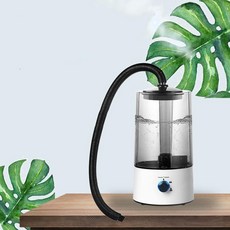 테라리움 가습기 파충류 열대식물 양서류 도마뱀 습기 분무 열대 은신처 시스템 식물, 블루 220V 유럽 표준 하단급수, 1개, 기본 색상