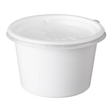 소호팩 다용도컵 105파이 대 백색 국용기, 200개, 1세트