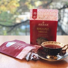 히비스커스 허브차 효능 삼각 티백 20 Hibiscus 티, 30g, 20개입, 1개