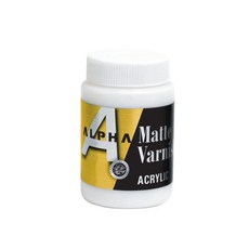 [코리아스퀘어] 알파색채 아크릴보조제 매트바니쉬 250 ml/500 ml 미술보조, 500ml