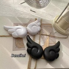 個性鞋花鞋扣洞洞鞋裝飾配件 小紅書ins風天使翅膀DIY鞋帶飾品