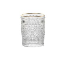MOSUMI 금사 무늬 내열 유리컵, 300ML, 2개