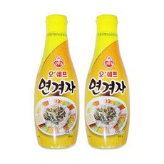 오뚜기 오쉐프 연겨자 480g 2개 겨자 냉면 양장피